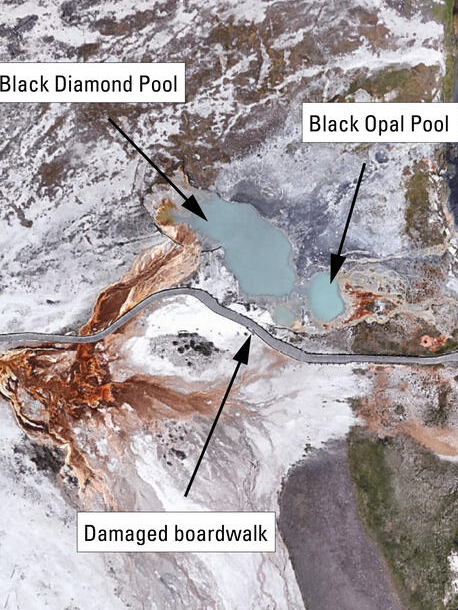 Yellowstone: Biscuit Basin’s Hydrothermal Explosion